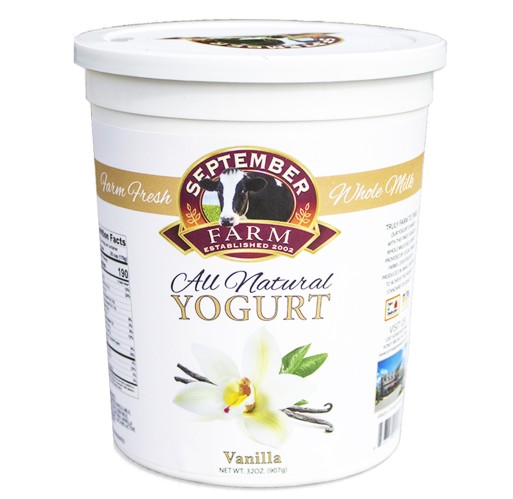 Yogurt - Vanilla Sept. Farm 32 oz