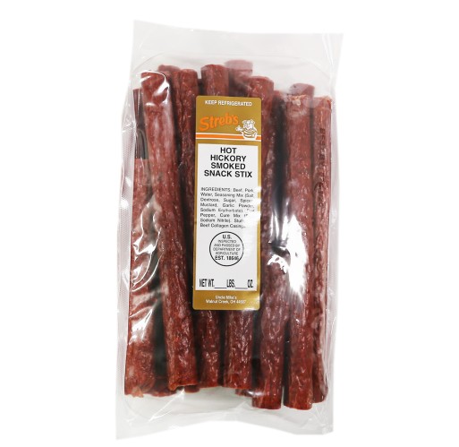 Snack Sticks - Hot Streb's 2.5 lb