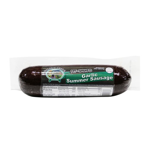 Summer Sausage - Pit-Smoked Garlic WC Shelf Stable