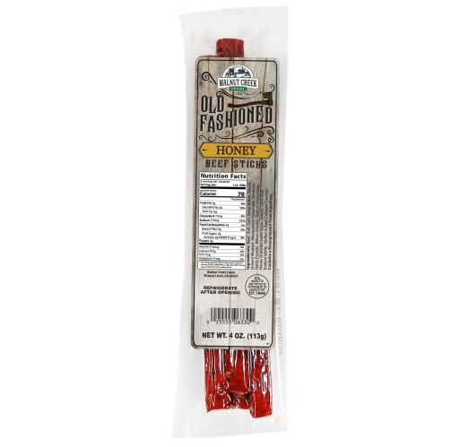 Beef Sticks - Old Fashioned Honey WC 4 oz