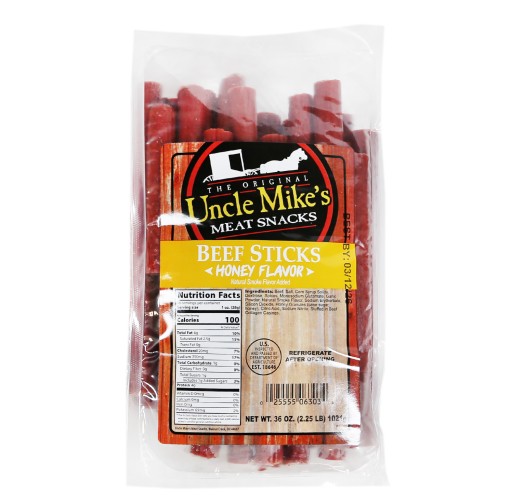 Beef Sticks - Honey UM 2.25 lb