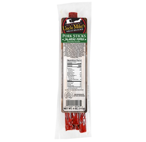 Pork Sticks - Jalapeño Popper UM 4 oz