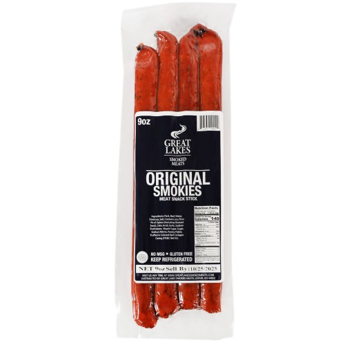 Snack Sticks - Original Smokie GLSM 20/9 oz