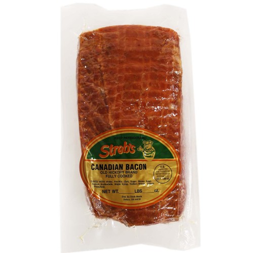 Canadian Bacon - Deli Streb's 3 lb