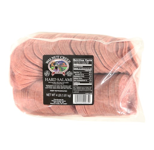 Hard Salami - Sliced WC 4 lb