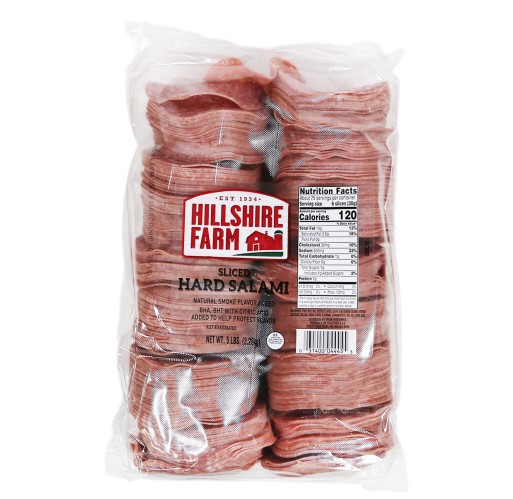 Hard Salami - Pre-sliced Hillshire Farms
