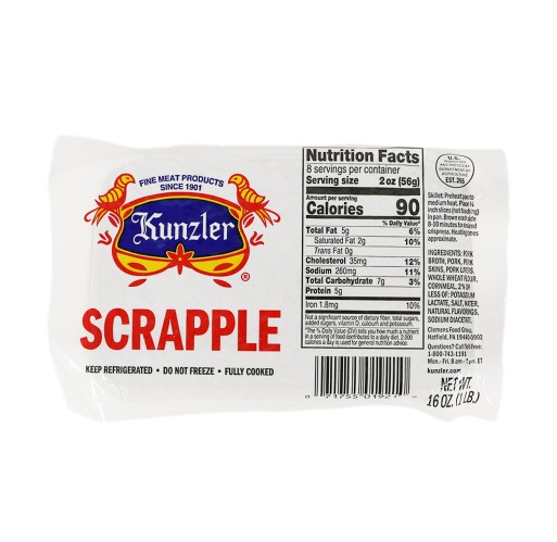 Scrapple - Kunzler 1 lb