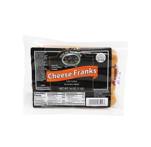 Hot Dogs - Franks Cheese WC
