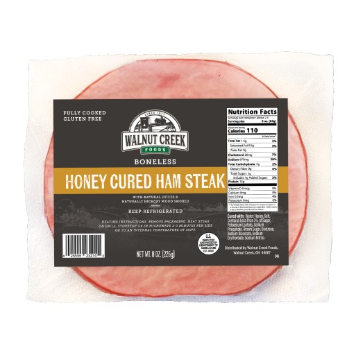 Ham Steaks - Boneless NJ Honey WC 8 oz