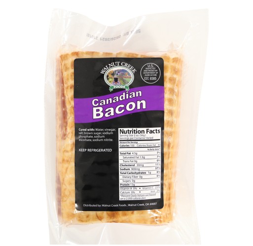 Canadian Bacon - Deli WC 3 lb