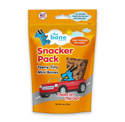 Pet Treats - Mini Bones Sweet Potato & Honey 4 oz