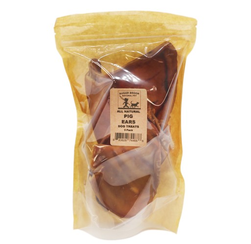 Dog Treats - Pig Ears 3 ct