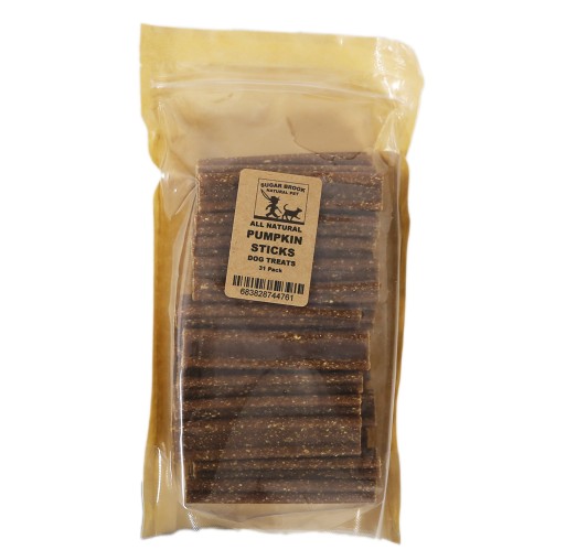 Dog Treats - Pumpkin Sticks 31 ct