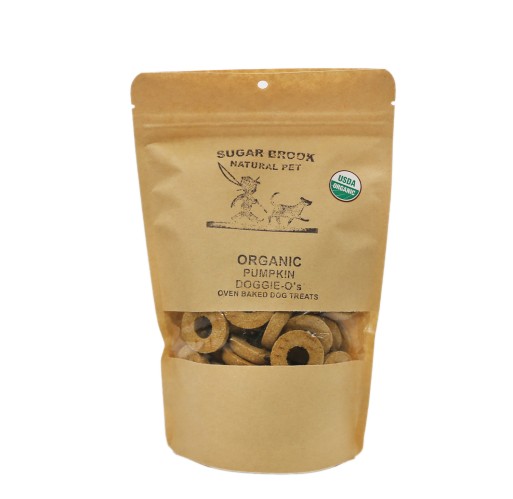 Dog Treats - Organic Pumpkin Doggie-O's 6 oz