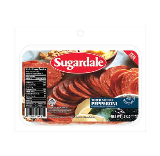Pepperoni - Thick Sliced SGDL 16 oz