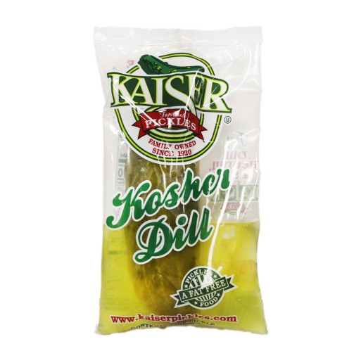 Pickles - Kosher Dill Pouch 12/1 ct