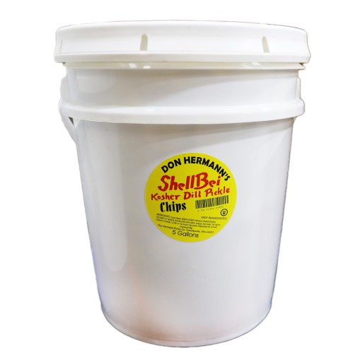 Pickles - Kosher Dill Chips - 5 gal