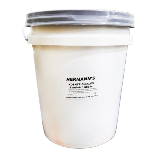 Pickles - Kosher Sandwich Slices - 5 gal