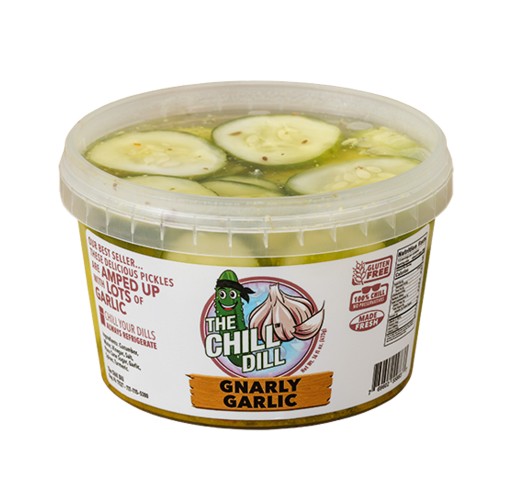 Pickles - Gnarly Garlic Chill Dill 16 oz