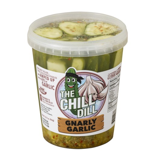 Pickles - Gnarly Garlic Chill Dill 32 oz