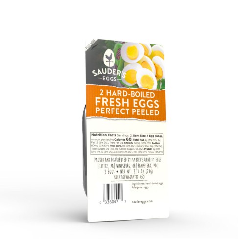 Eggs - Hard Cooked Fresh S&P 20/2 pk