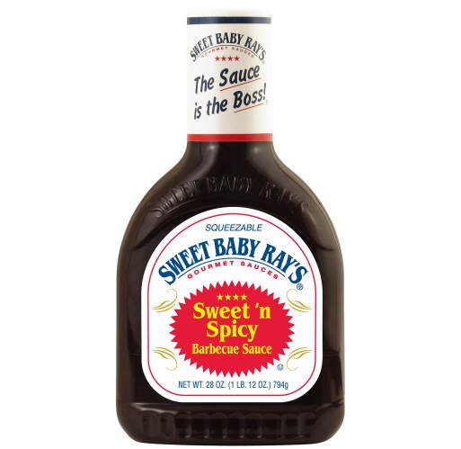 BBQ Sauce - Sweet 'n Spicy Sweet Baby Ray's 28 oz