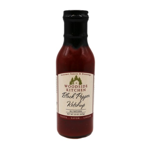 Ketchup - Woodside Black Pepper 15 oz