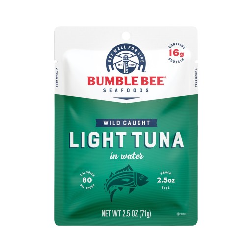 Fish - Tuna Light Pouch Bumble Bee  2.5 oz