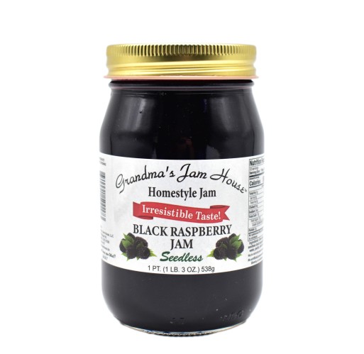 Jam - Black Raspberry Seedless GJH Pints