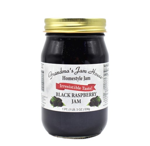 Jam - Black Raspberry GJH Pints