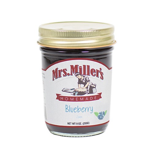 Jam - Blueberry Mrs. Miller's 9 oz