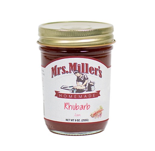 Jam - Rhubarb Mrs. Miller's 9 oz
