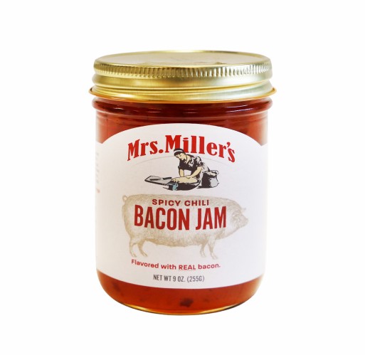 Jam - Spicy Chili Bacon Mrs. Miller's 9 oz