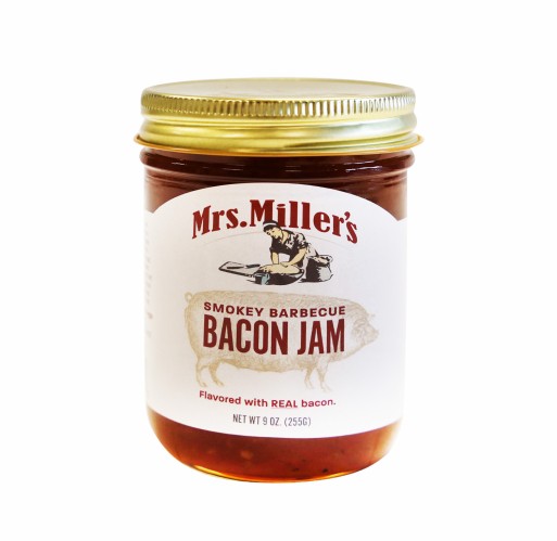 Jam - Smokey BBQ Bacon Mrs. Miller's 9 oz