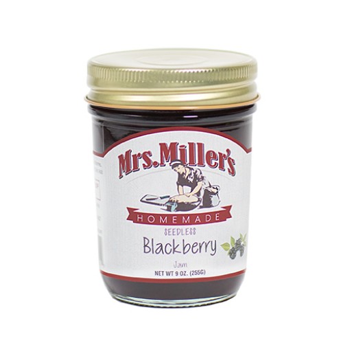 Jam - Seedless Blackberry Mrs. Miller's 9 oz