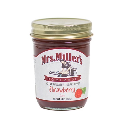 Jam - NSA Strawberry Mrs. Miller's 8 oz