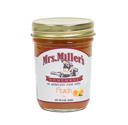 Jam - NSA Peach Mrs. Miller's 8 oz