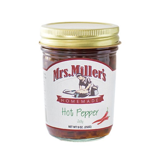 Jelly - Hot Pepper Mrs. Miller's 9 oz