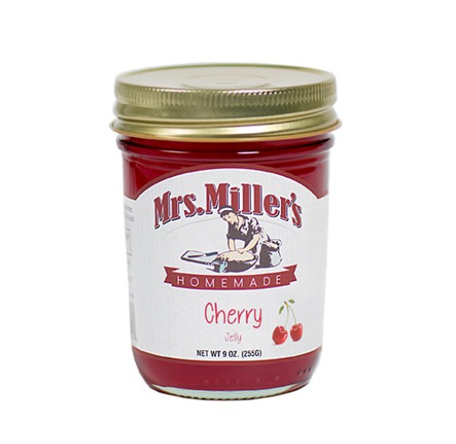 Jelly - Cherry Mrs. Miller's 9 oz