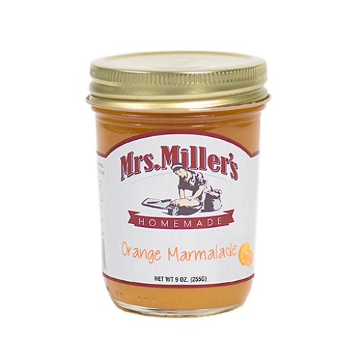 Marmalade - Orange  Mrs. Miller's 9 oz