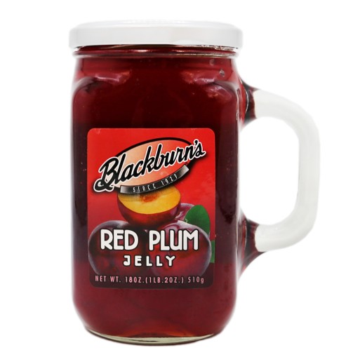 Jelly - Red Plum Blackburn's 18 oz