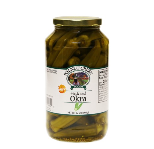 Okra - Mild Pickled WC Quarts
