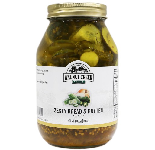 Pickles - Zesty Bread & Butter WC Quarts