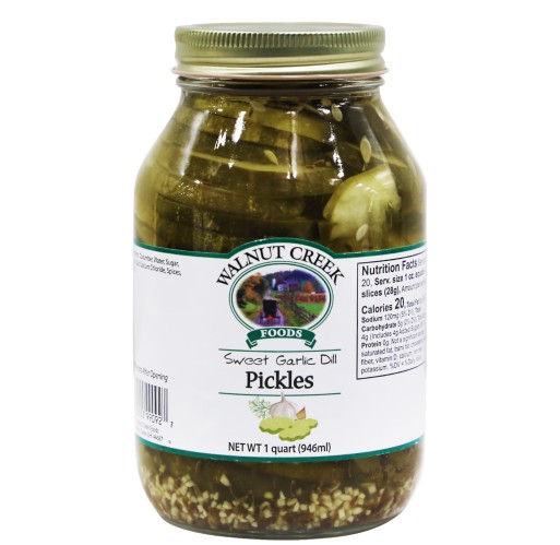 Pickles - Sweet Garlic Dill WC Quarts