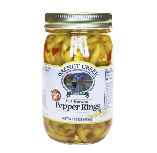 Banana Peppers - Hot Rings WC Pints