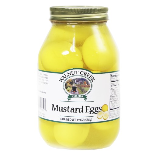 Eggs - Mustard Pickled WC Quarts
