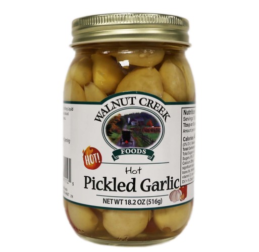 Garlic - Hot Pickled WC Pints
