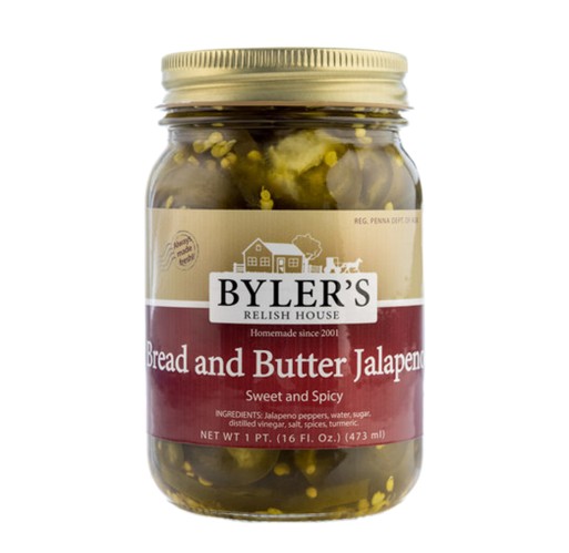 Jalapeños - Bread & Butter Byler's Pints