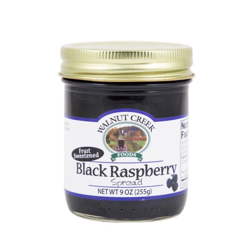 Fruit Sweetened Spread - Black Raspberry WC
