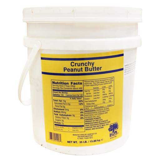 Peanut Butter - Chunky 35 lb